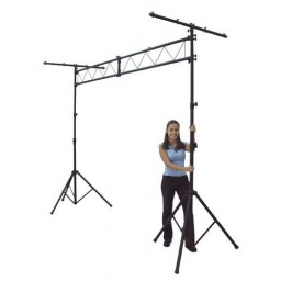 Kit 2 Pie Atril Soporte Truss Doble Pie con Cercha GSL-006