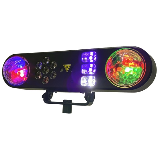 Barra de efectos LED Flash Cristal Ball Par LED UV GCM-BAR-K