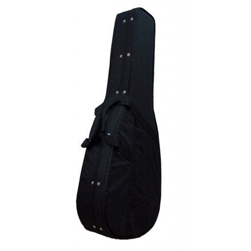 Estuche Fever para Guitarra Clasica Criolla Negro Semi Rigido